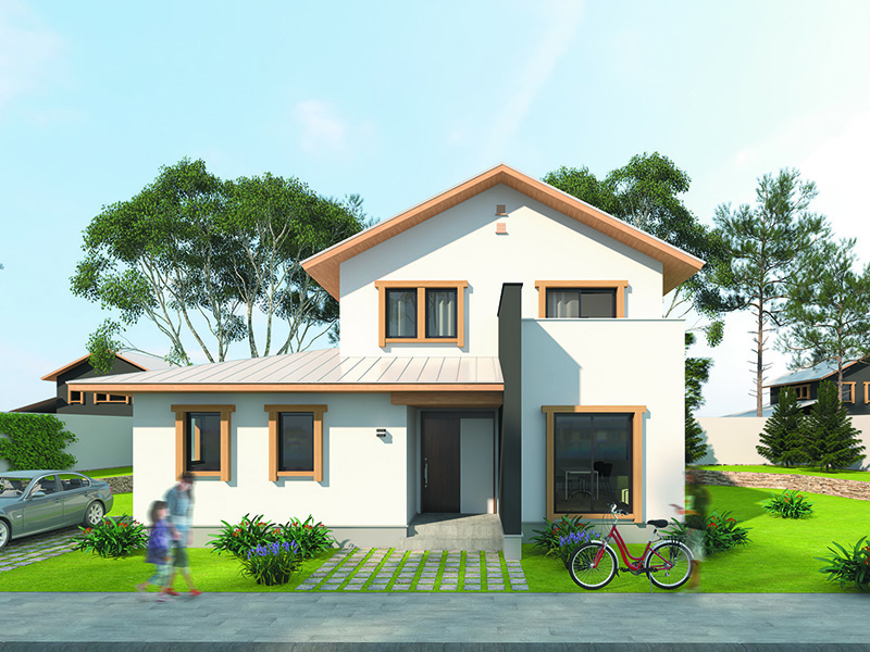 都市型二世帯住宅「円居の暮らし」