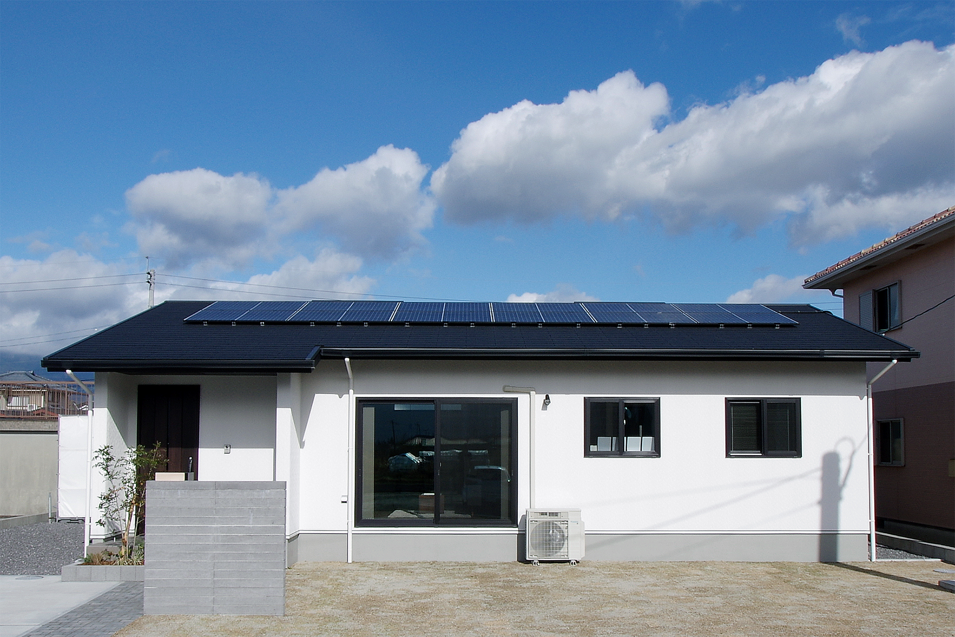 鹿屋市新川町　AirVert新川モデルハウス外観