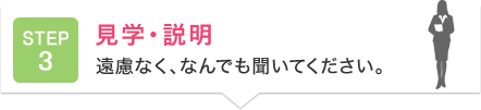 見学・説明